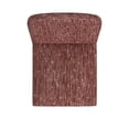 thumbnail image 6 of HomePop Rounded Back Upholstered Dining Chair, Rust Chenille, 6 of 9
