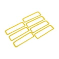 thumbnail image 1 of Cubierta de recubrimiento de salida de aire del capó Unique Bargains para Jeep Wrangler JL JLU 2018-2024, Bezel de decoración exterior ABS Amarillo 15x4.5cm 7 Pcs, 1 of 7