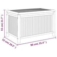 thumbnail image 4 of vidaXL Garden Storage Box 90x52x55cm Bamboo, 4 of 5