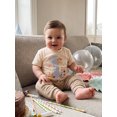 thumbnail image 6 of Miaouyo Baby First Birthday T Shirt Cute Animal Print Short Sleeve Round Neck Tops, 6 of 9