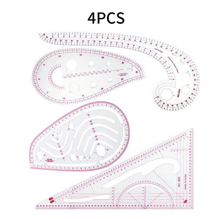 TureClos 1 Set Circle Stencil Plastic High-quality Convenient Use