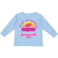 thumbnail image 3 of Inktastic Summer Enjoy the Sunshine Jacksonville Florida in Pink Boys or Girls Long Sleeve Toddler T-Shirt, 3 of 5