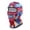 A, variant on 3D Printed Skull Full Face Motorcycle Mask, Breathable Windproof Sunscreen Hood for Cycling and Outdoor Sports, Multicolor, One Size