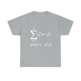 thumbnail image 2 of Funny Math Geek 20th Birthday, 20 Years Old  Boys Girls T-Shirt, 2 of 2