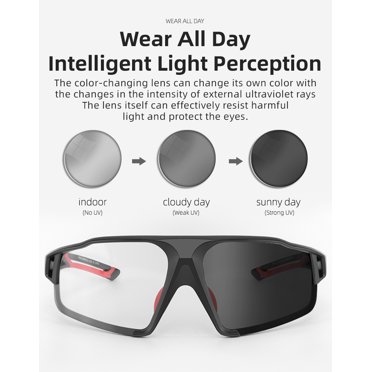 ROCKBROS Cycling Photochromic Sunglasses UV400