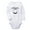 White, variant on Daddy's Little Caddy Funny Rompers, Newborn Baby Unisex Bodysuits, Infant Jumpsuits, Toddler 0-12 Months Kids Long Sleeves Oufits (White, 6-12 Months)