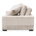 thumbnail image 3 of Moe's Home Collection Plunge Sofa Fabric Brown, 3 of 6