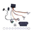 thumbnail image 3 of HILABEE Active EQ Equalizer Electric Bass Preamp Circuit Easy to Install Replacement 2 band, 3 of 9
