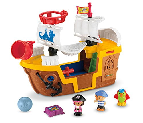 fisher price little people pirate ship