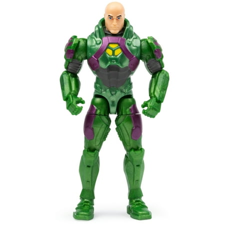 DC Comics, 4-Inch LEX LUTHOR Action Figure with 3 Mystery Accessories, Adventure 1