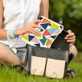 thumbnail image 5 of FORMRS 1-Subject Spiral Notebook 8" x 5" College Ruled 60 Refillable Sheet A5 Hard Cover, 2 Pack, Red Triangles, 5 of 7