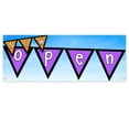 thumbnail image 1 of Now Open 13 oz Vinyl Banner With Metal Grommets, 1 of 4