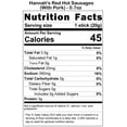thumbnail image 6 of Hannah's 0.7oz Red Hot Sausages (With Pork) 50-ct Boxes - 2 Boxes, 6 of 6