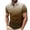A-Brown744, variant on Mens Polo Shirts Two Tone Gradient Solid Short Sleeve Polo Shirts Regular Fit Lightweight Daily Tops
