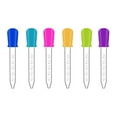thumbnail image 1 of HLONK Oral Syringe Precise Child Medicine Dropper Accurate Measurements Children Dropper 6-Pack, 1 of 7