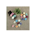 thumbnail image 3 of 50 Cabezas Flores Rosa Artificial Decoración Boda Fiesta 5cm, 3 of 3