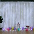 thumbnail image 3 of Guirnalda de luces LED para decoración navideña, control remoto, USB, para bodas, cortina, lámpara de 3 m, para dormitorio, bombilla para exteriores, hadas, 3 of 5