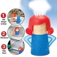 thumbnail image 5 of angry mama microwave oven steam cleaner steam cleans and disinfects with vinegar and water for home or office kitchens,easily cleans the crud in minutes (color may vary), 5 of 6