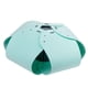 thumbnail image 5 of Cama túnel semicerrada para gatos, juguete interactivo, casa para gatos, suave, multiusos, tipo donut azul claro, 5 of 9