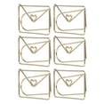 thumbnail image 4 of Metallic Paper Clips, Paper Clips Non Skid Electroplating Process Prevent Tearing  For Daily Use Envelope, 4 of 8
