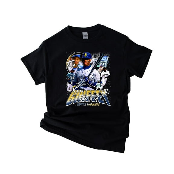 Ken Griffey Jr. The Kid Seattle Baseball Star Graphic Design Unisex T-Shirt, up to 5XL