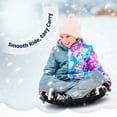 thumbnail image 5 of Slippery Racer 26" Heavy Duty Batman Metal Saucer Sled with Rope Handles, 5 of 9