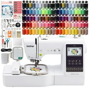 Brother SE700 Embroidery & Sewing Machine w/ 100 Spools, Bobbins & Accessories