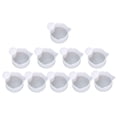 thumbnail image 1 of Vasos de resina para mezclar Tazas Medidoras Té Café Cocinar Cucharas Pegamento Palo Pastel De Azúcar Ranura Para Tarjeta Para Hornear 46x35x20mm Ranura para tarjeta Magideal Vasos de resina para mezclar, 1 of 6
