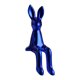 thumbnail image 1 of Escultura decorativa de conejo para sala de estar, dormitorio y escritorio. Azul, 1 of 9
