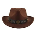 thumbnail image 1 of Sombrero de occidental novedad sombrero para el sol decoración transpirable cómodo sombrero de vaquero informal para Mujeres Hombres regalo de , Salvador  Sombrero de vaquero, 1 of 9