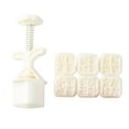 thumbnail image 6 of Hand Pressure Cookie Stamp Elegant 6 Stamp New Year Pastries Baking Mould for Crafting Festival Treats at Homes, 6 of 10