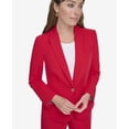 thumbnail image 2 of Chaqueta Tommy Hilfiger para mujer, color escarlata, talla 8, con un botón, 2 of 2