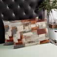 thumbnail image 4 of Modern Style Throw Pillow Cover 12 x 20 Inch Decorative Pillow Cover Retro Village Oil Painted Smear Street Art Lumbar Pillowcase Seasonal Rectangle Cushion Case for Couch Sofa Bed Living Room, 4 of 7