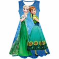 thumbnail image 1 of Vestido de Elsa de Frozen para niñas, disfraz de princesa, Vestidos para niños, Navidad, cumpleaños, fiesta de lujo, verano, nuevo, 1 of 4