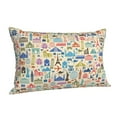 thumbnail image 2 of Kll Famous Places Pillow Covers Envelope Closure,Super Soft And Cozy Fuzzy Fleece Pillow Case Cover 14"X20", 2 of 8