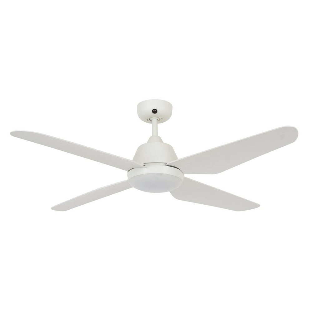 Lucci Air Aria 52inch LED Light with Remote Ceiling Fan, White