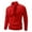 Red, variant on Chiccall Mens Ribbed Knit Sweaters with Detachable Scarf V Neck Long Sleeve Casual Business Pullover Sweater