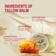 thumbnail image 5 of Pisexur Belleza Maquillaje Crema de sebo de res, sebo y miel, crema de sebo de res alimentada con pasto, nutritiva e hidratante, bálsamo de belleza seco, suave y alisado, npara mujeres y hombres, 5 of 6