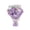 Purple, variant on 11.8in Handmade Knitted Calla Lily Bouquet, Crochet Yarn Rose Flowers for Home Decoration, Artificial Floral Arrangement, Finished Tabletop Ornament, Pink