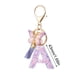 thumbnail image 2 of Llavero con borla de mariposa de 26 letras | Colgante degradado con letras | Multiusos para mochilas y llaves, 2 of 5