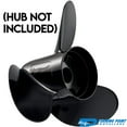 thumbnail image 2 of New Aluminum Propeller Compatible With Honda Johnson/Evinrude Mariner Mercruiser Mercury 100-300 HP By Part Number 21501511 Le-1515 Dia 15.25" x 15" Pitch 3 Blades Right Hand Rotation, 2 of 2
