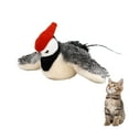thumbnail image 5 of Guiexla Flapping Bird Cat Toy Interactive Chirping Flapping Wings Plush Bird with Catnip USB Rechargeable Touch Activated Simulated Bird Cat Toy, 5 of 8