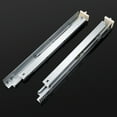 thumbnail image 2 of 2 Pairs knobelite 18 Inch Undermount Drawer Slides, Self Soft Close Full Extension Drawer Rails Concealed Drawer Runners Adjustable Locking Devices Mounting Brackets Screws Included, 2 of 6