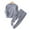 Gray, variant on CSCHome 2PCS Toddler Girls Thermal Underwear Set Kids Boys Autumn Soft Long Johns Sets Winter Thermal Top and Bottom Set for 2-14 Years Old
