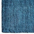thumbnail image 4 of Get My Rugs UBSLSM111L00Y03A1 3 x 5 ft. Hand Knotted Loom Silk Mix Solid Rectangle Area Rug, Dark Blue, 4 of 5