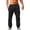 Black, variant on Breezora Mens Casual Pants Cotton Comfortable with Drawstring Lightweight Breathable Loose Fit Trousers for Spring Summer Hot Weather L Size Beige