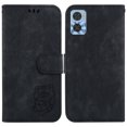 thumbnail image 2 of Compatible avec Motorola Moto E22/ E22i Étui Portefeuille Folio à Rabat Embossé Tiger Mignon avec Porte-Cartes, 2 of 5