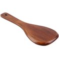 thumbnail image 1 of IBAOLEA Outil de Cuisine Pelle Spatule en Bois pour Riz Frit Ustensiles de Cuisine Spatule à Riz, 1 of 5
