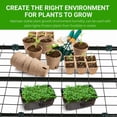 thumbnail image 6 of Alvantor 4 Tier Mini Greenhouse with PVC Cover, Roll-Up Zipper Door, Portable Indoor Outdoor Garden Plant Shelves, 27"x19"x62", 6 of 12