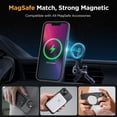 thumbnail image 3 of Funda de teléfono Miracase Magnetic Series para iPhone 13 Graphite, 3 of 7